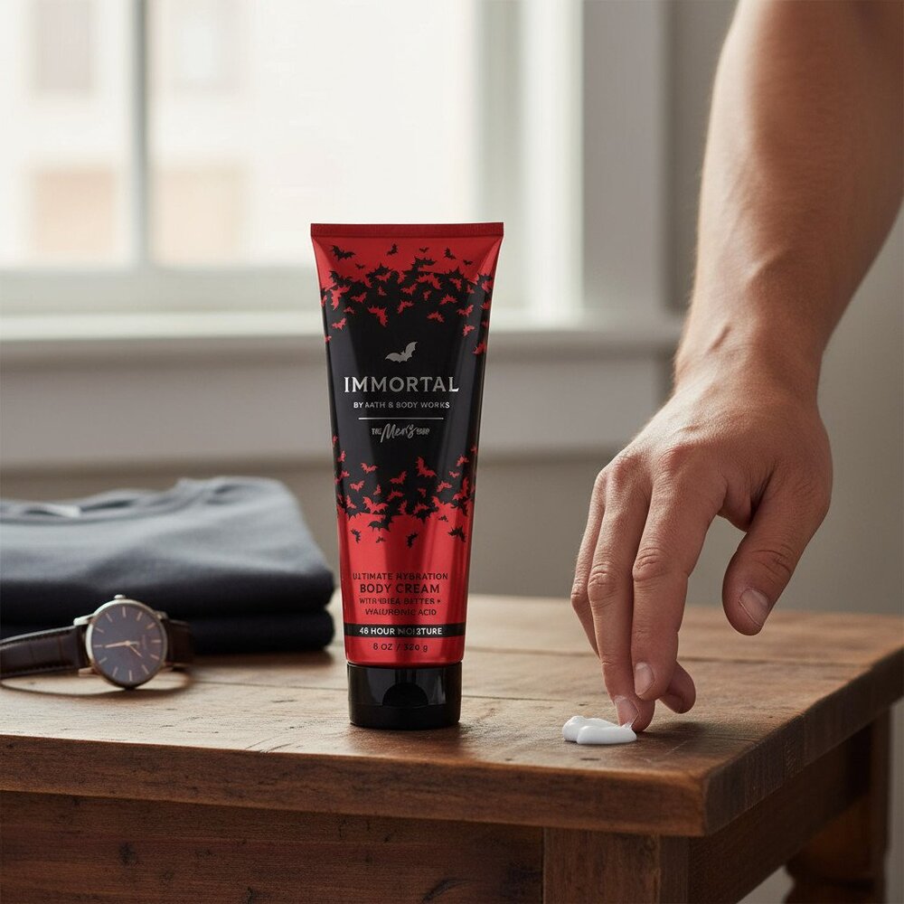 Bath and body works IMMORTAL Body cream With Shea Butter For men